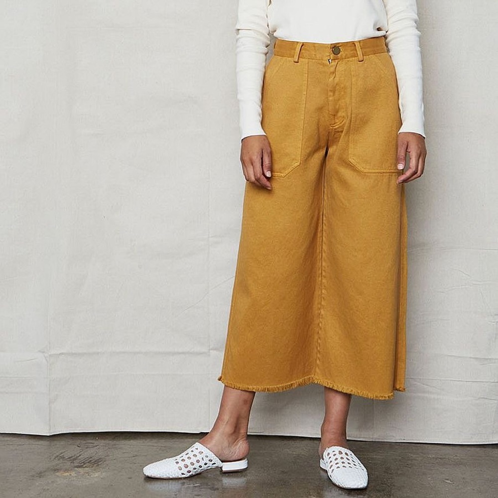 Back Beat Co golden hemp utility pants